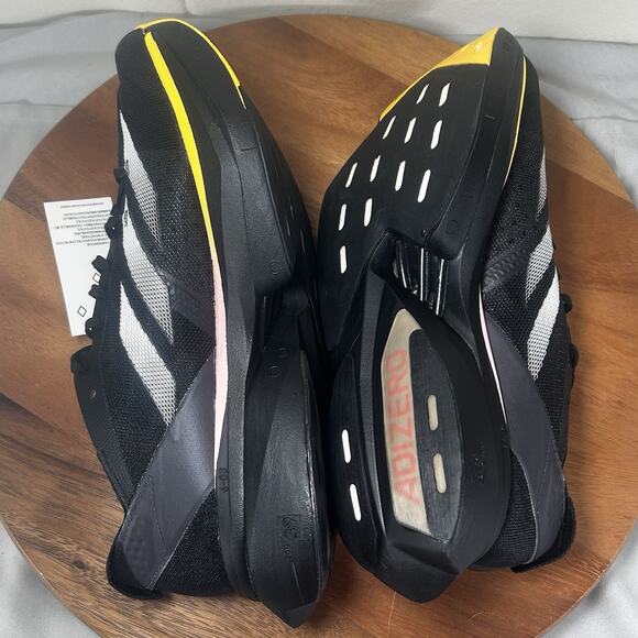 Adidas Adizero Adios Pro 3 Black Running Shoes IG6431 Women’s 10.5/Men’s 9.5 - Picture 4 of 8